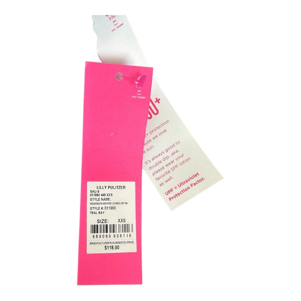 Lily Pulitzer‎ weekender high-rise leggings UPF 50+: NWT - Picture 4 of 4